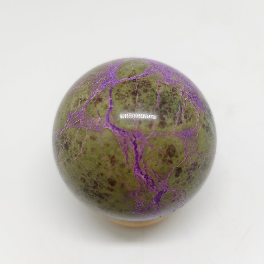 106.9g natural Atlantis sphere ornaments healing