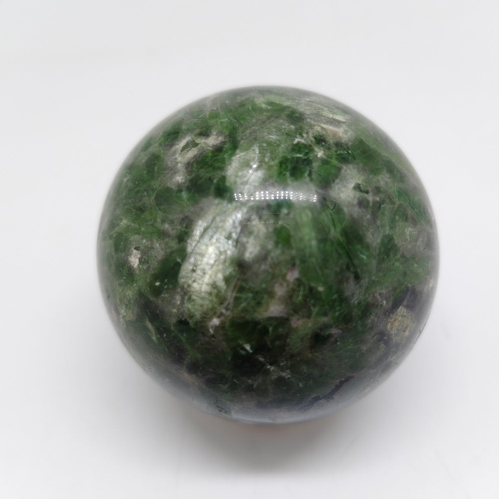 271.7g natural diopside sphere ornaments healing
