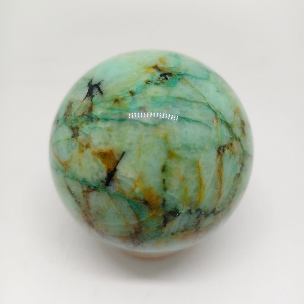 400g natural phoenix turquoise sphere ornaments healing
