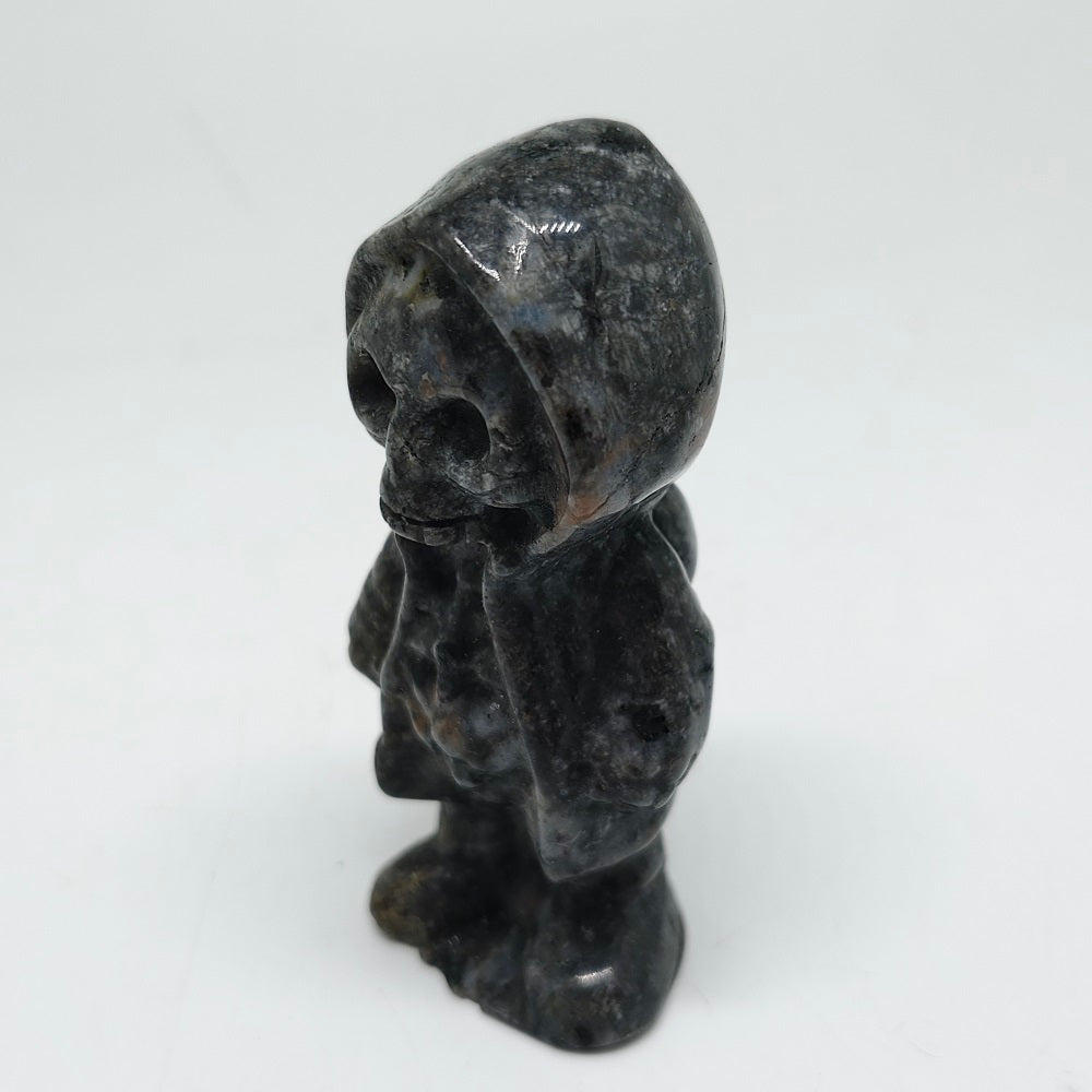 105.3g natural yooperlite skull Jack carving ornaments healing