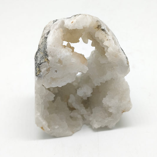 white agate geodo tower ornaments healing 135.5g