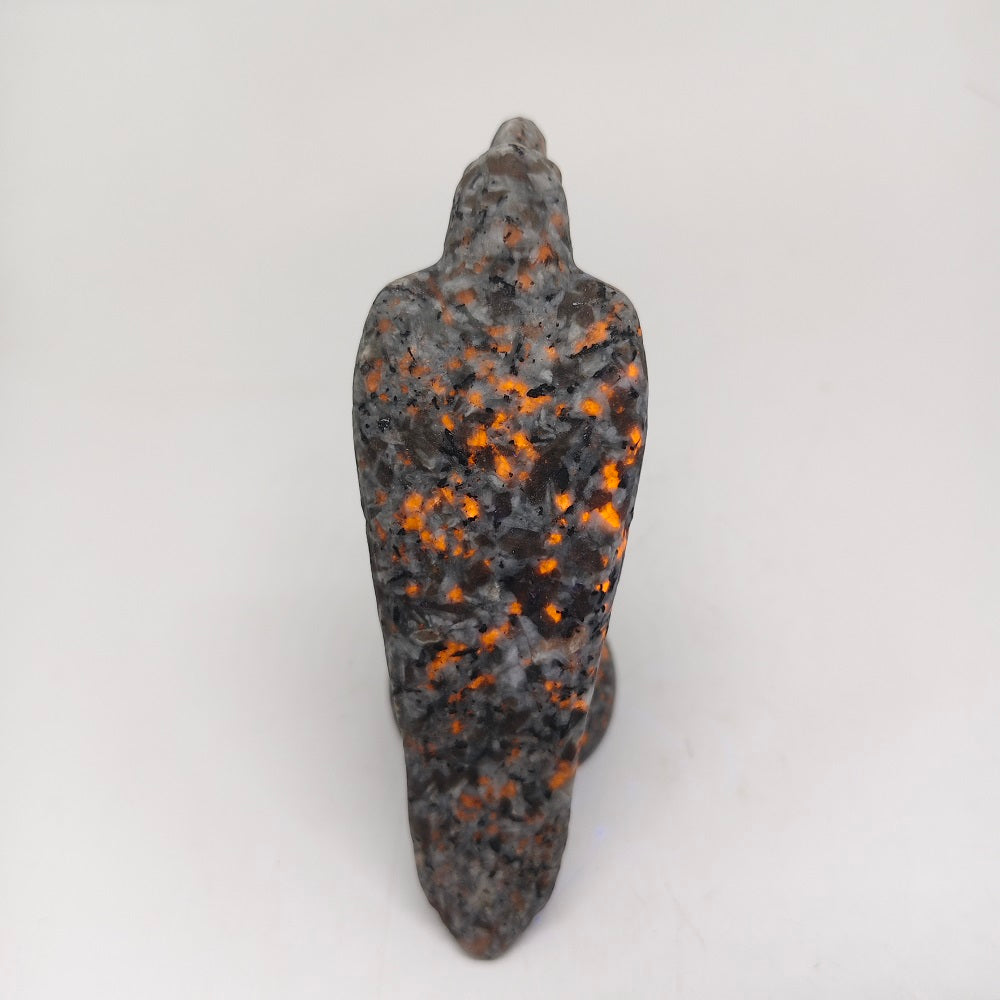 natural yooperlite bird carving ornaments healing 290g
