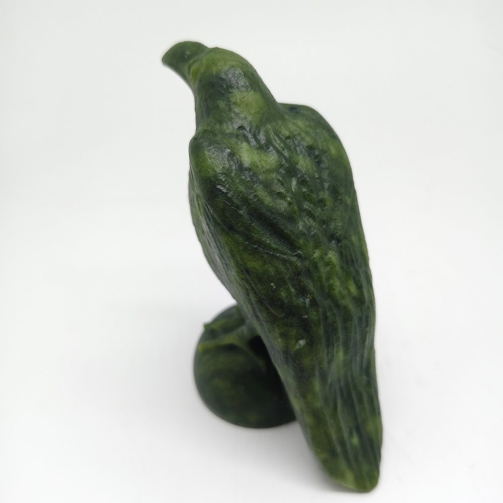 serpentine bird carving ornaments healing 298g