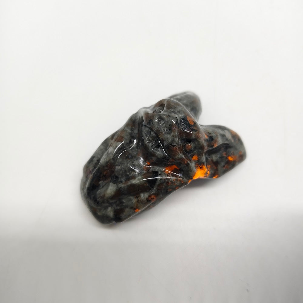 yooperlite bat carving ornaments healing 65.4g