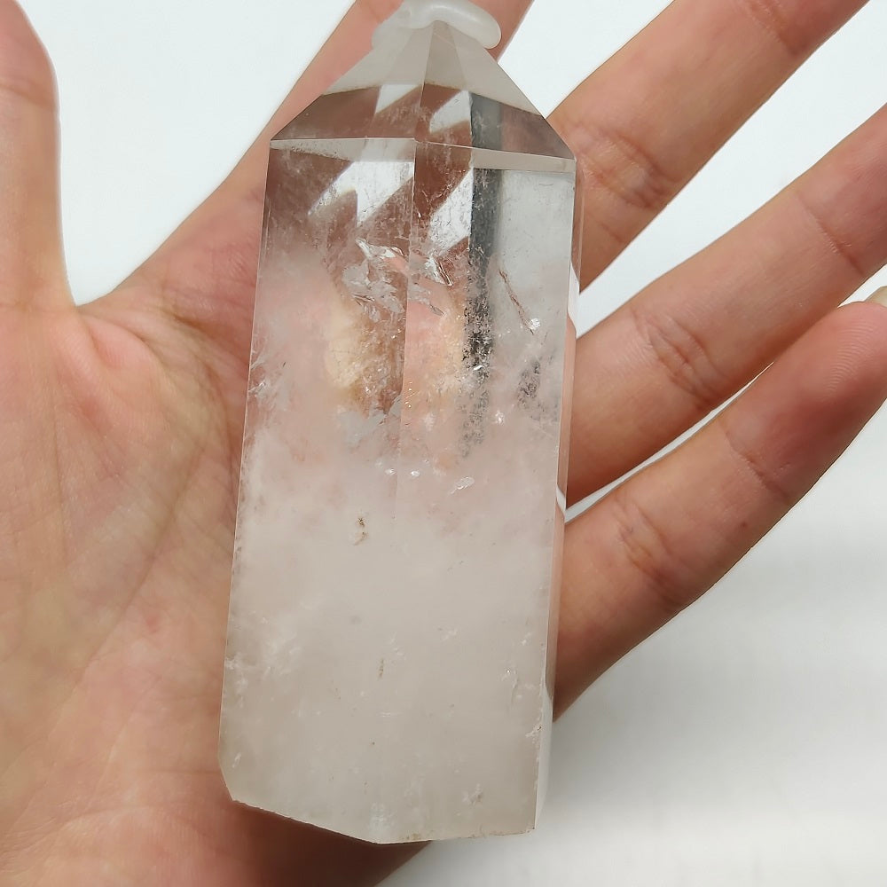 clear quartz tower ornaments healing 132.8g