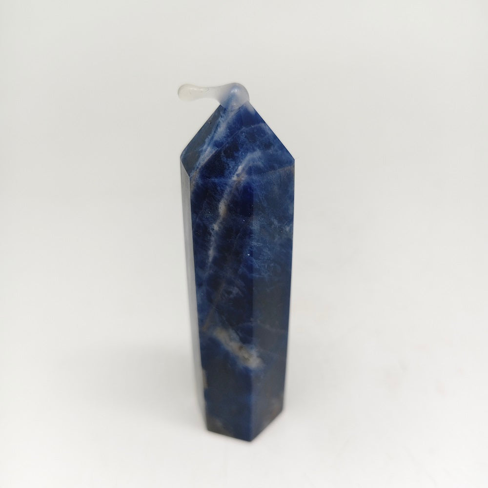 blue sodalite tower ornaments healing 73.4g
