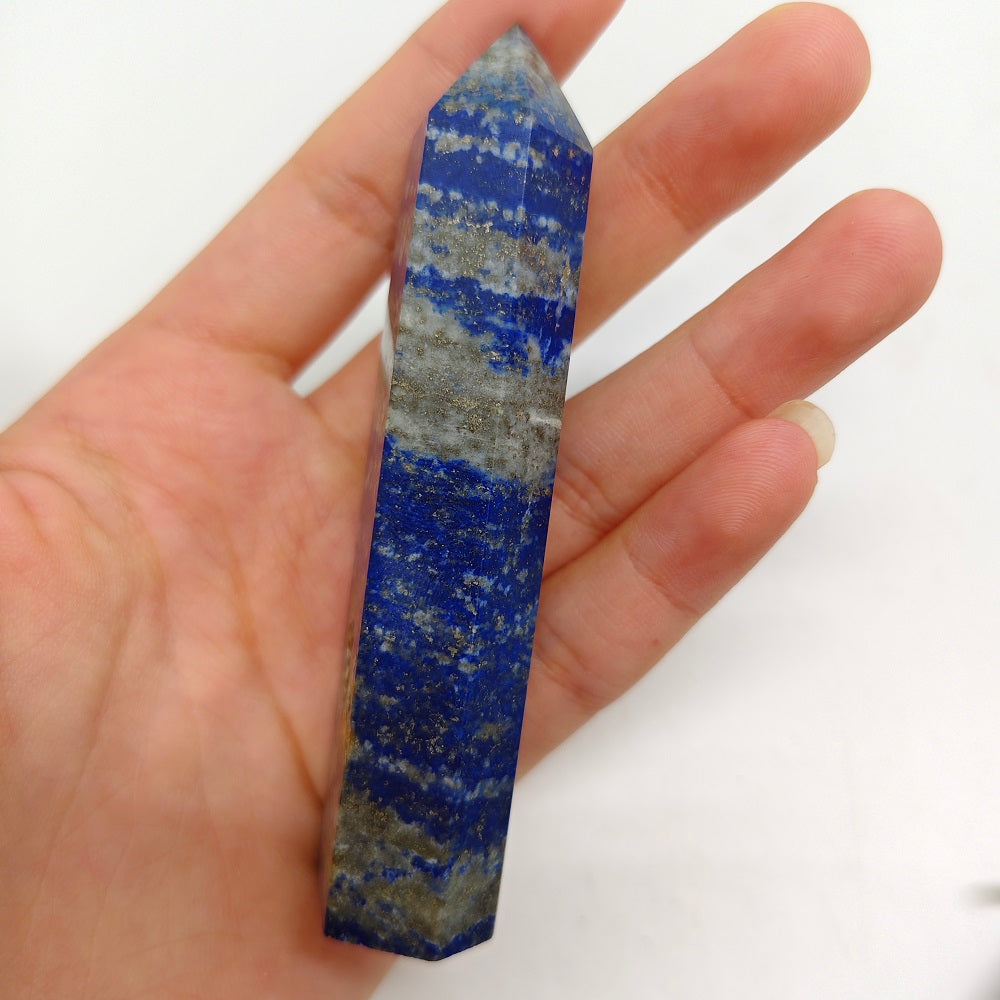 lapis lazuli tower ornaments healing 68.5g