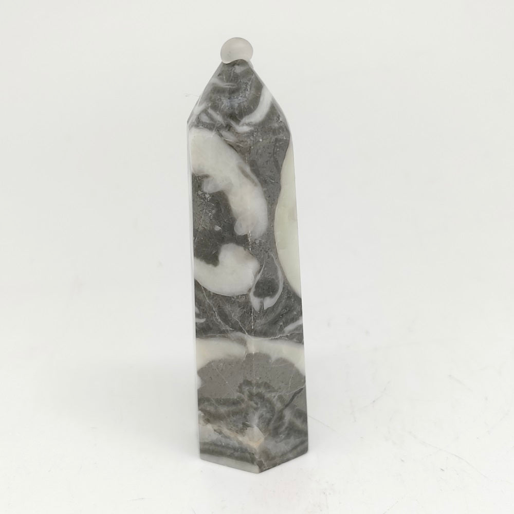 shell jasper tower ornaments healing 70.9g