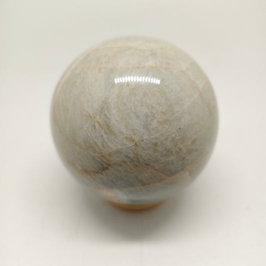 green moonstone sphere ornaments healing 524g