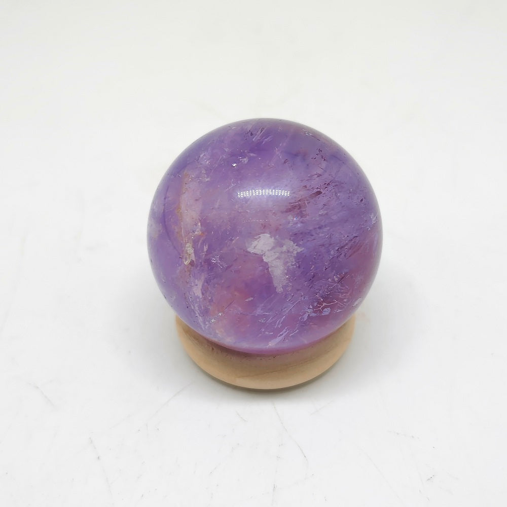 amethyst sphere ornaments healing 59.4g
