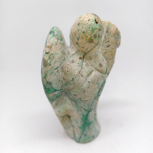 turquoise angel carving ornaments healing 247.2g