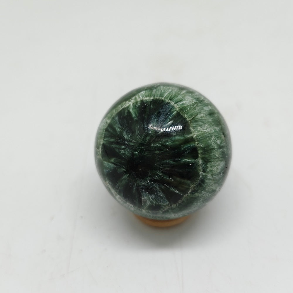 seraphinite sphere ornaments healing 56.7g