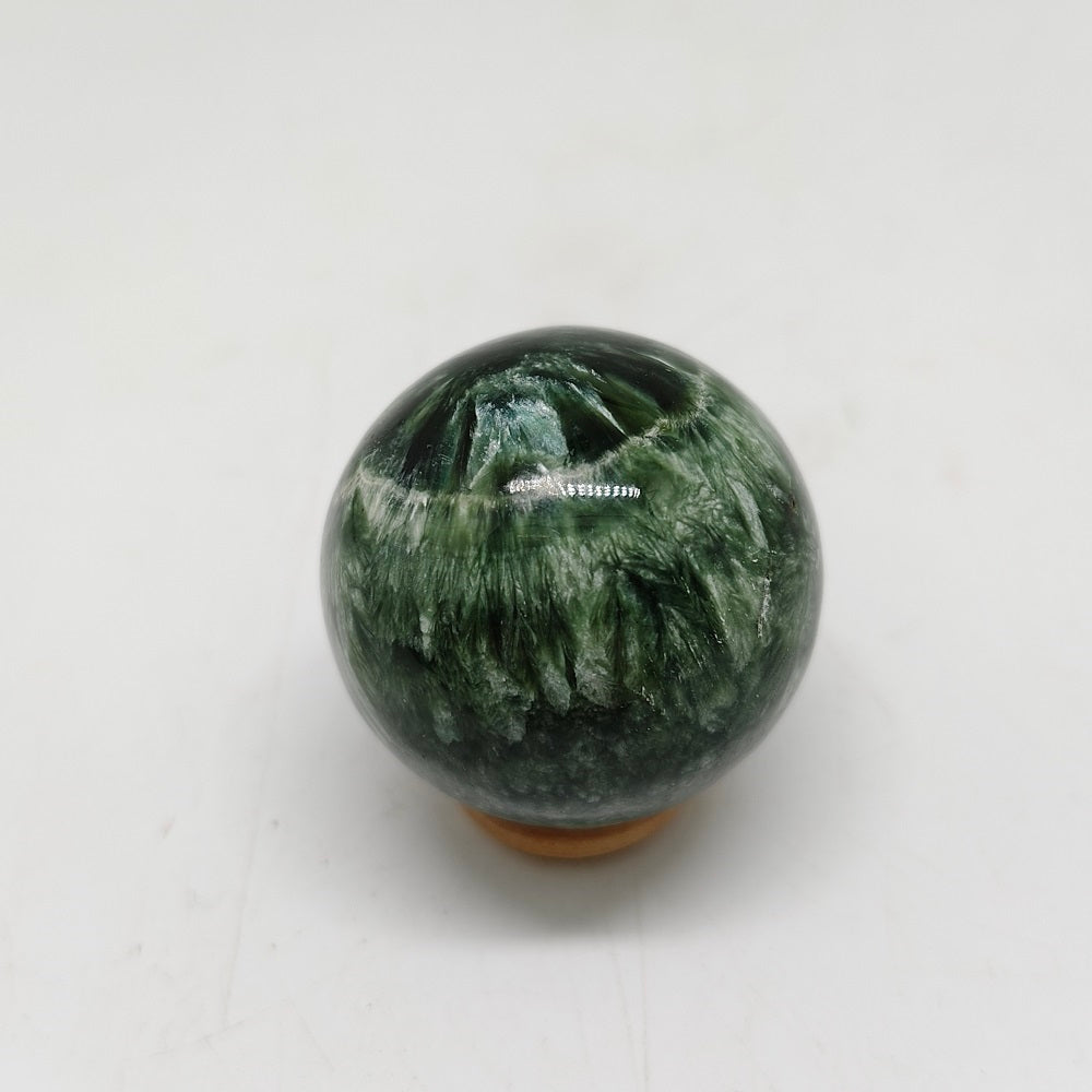 seraphinite sphere ornaments healing 56.7g