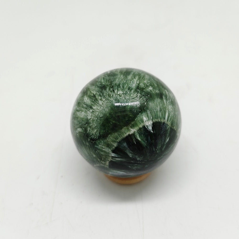 seraphinite sphere ornaments healing 56.7g