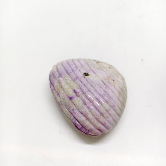 purple sodalite shell carving ornaments healing 129.5g