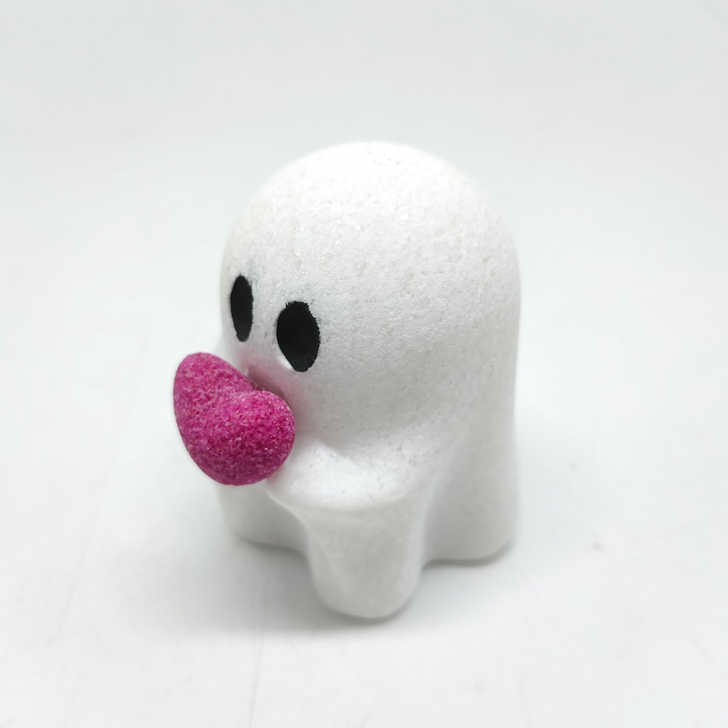 white marble ghost carving ornaments healing 213.3g