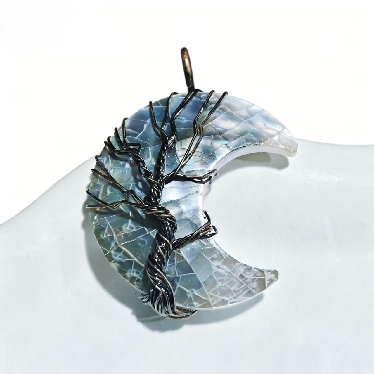 Grey Shell Pendants Design Necklace Personalized For Women Party Jewelry Gift