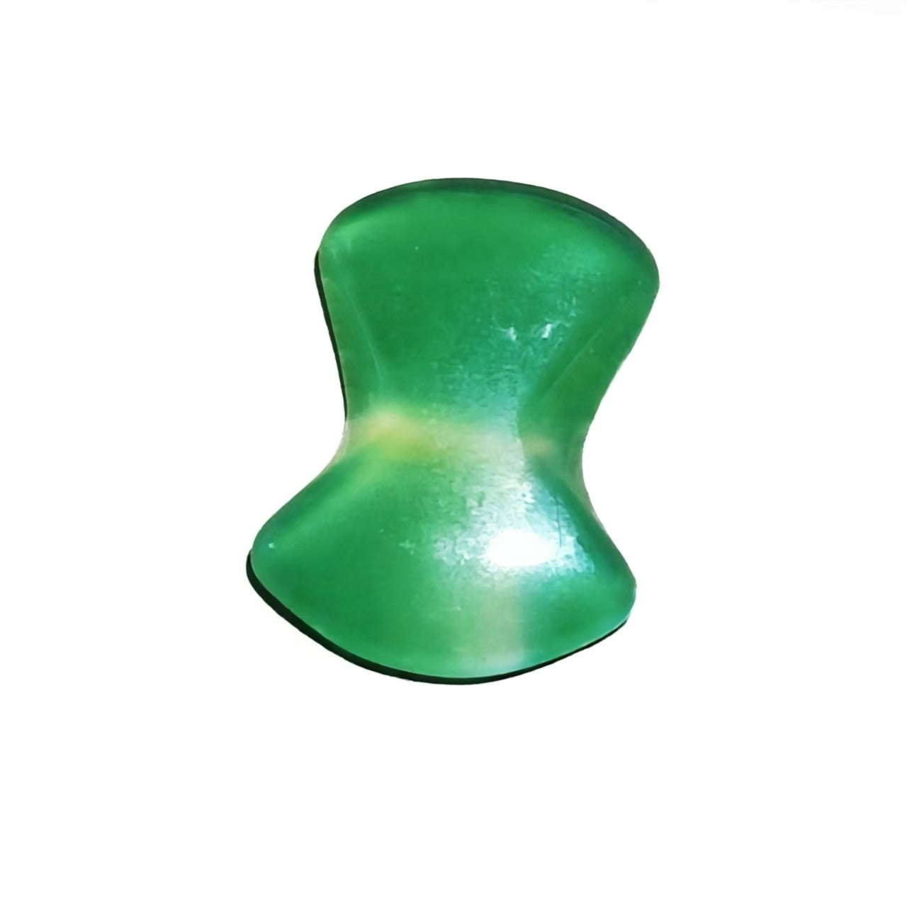 1Pc Green Agate Small Pieces Unpunched Pendants Healing Crystal Necklace