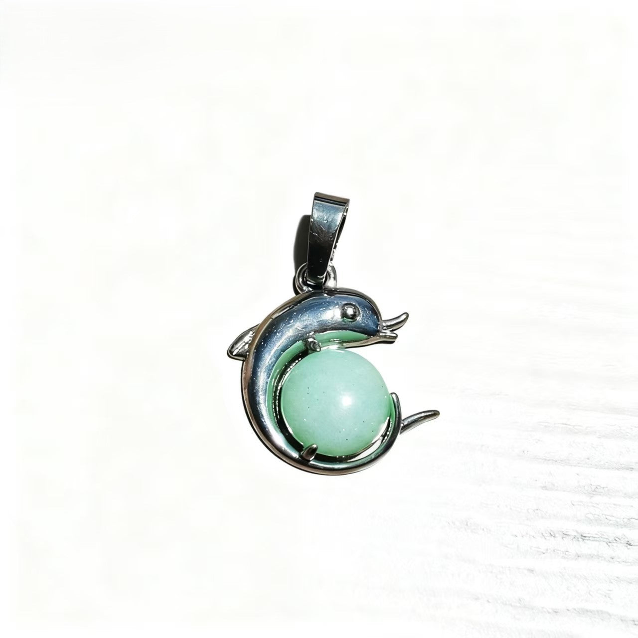 Healing Dolphin Pendants Silver Fashionable Women DIY Jewelry Accessory