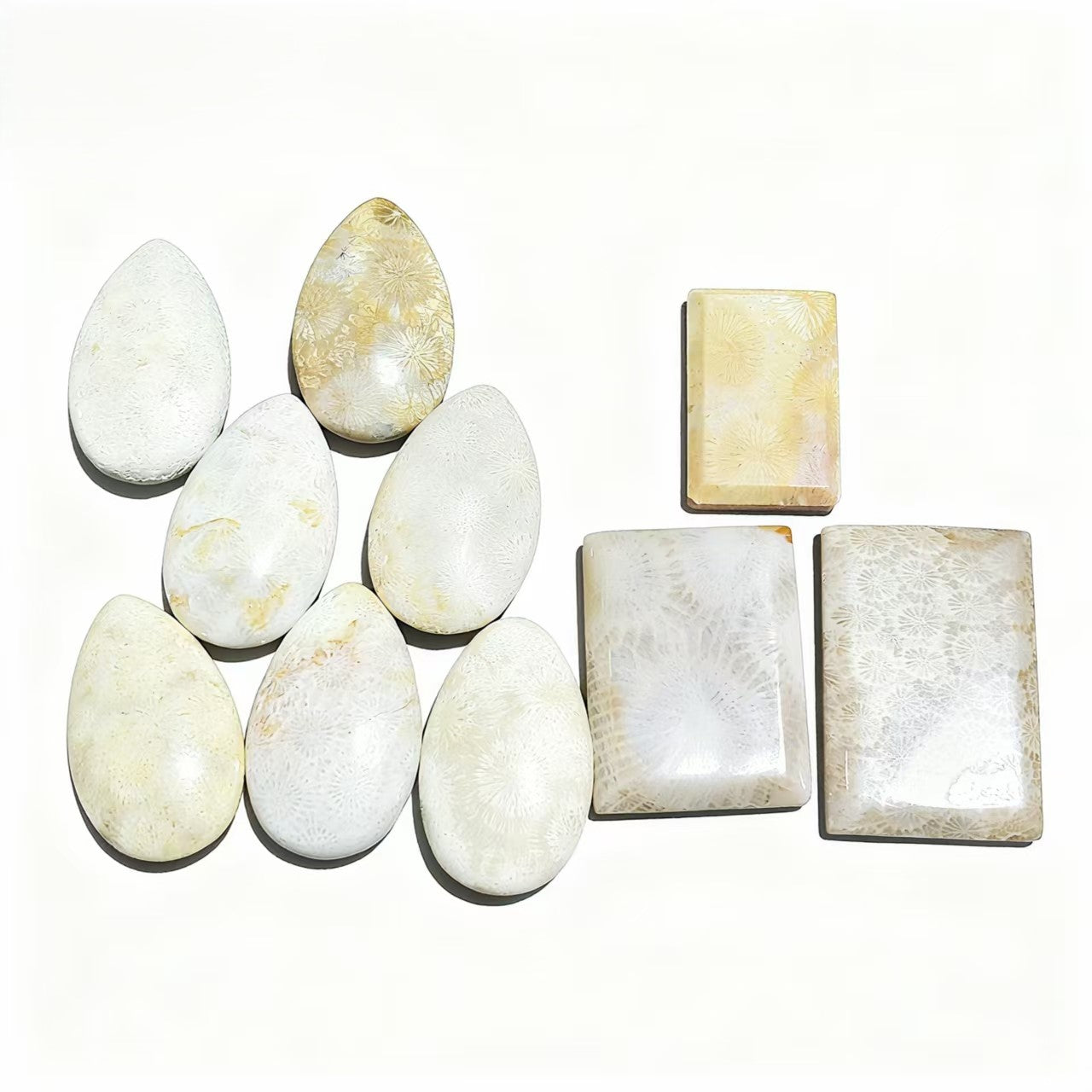 1Pc Coral Jade Pendants Unpunched Healing Best Wishes