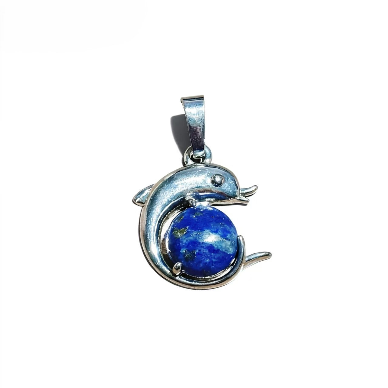 Healing Dolphin Pendants Silver Fashionable Women DIY Jewelry Accessory
