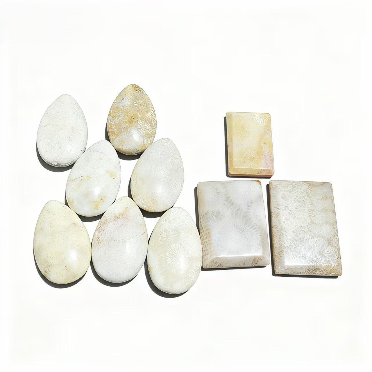 1Pc Coral Jade Pendants Unpunched Healing Best Wishes