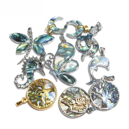 Natural Seashell Pendants Design Necklace Personalized For Women Party Jewelry Gift