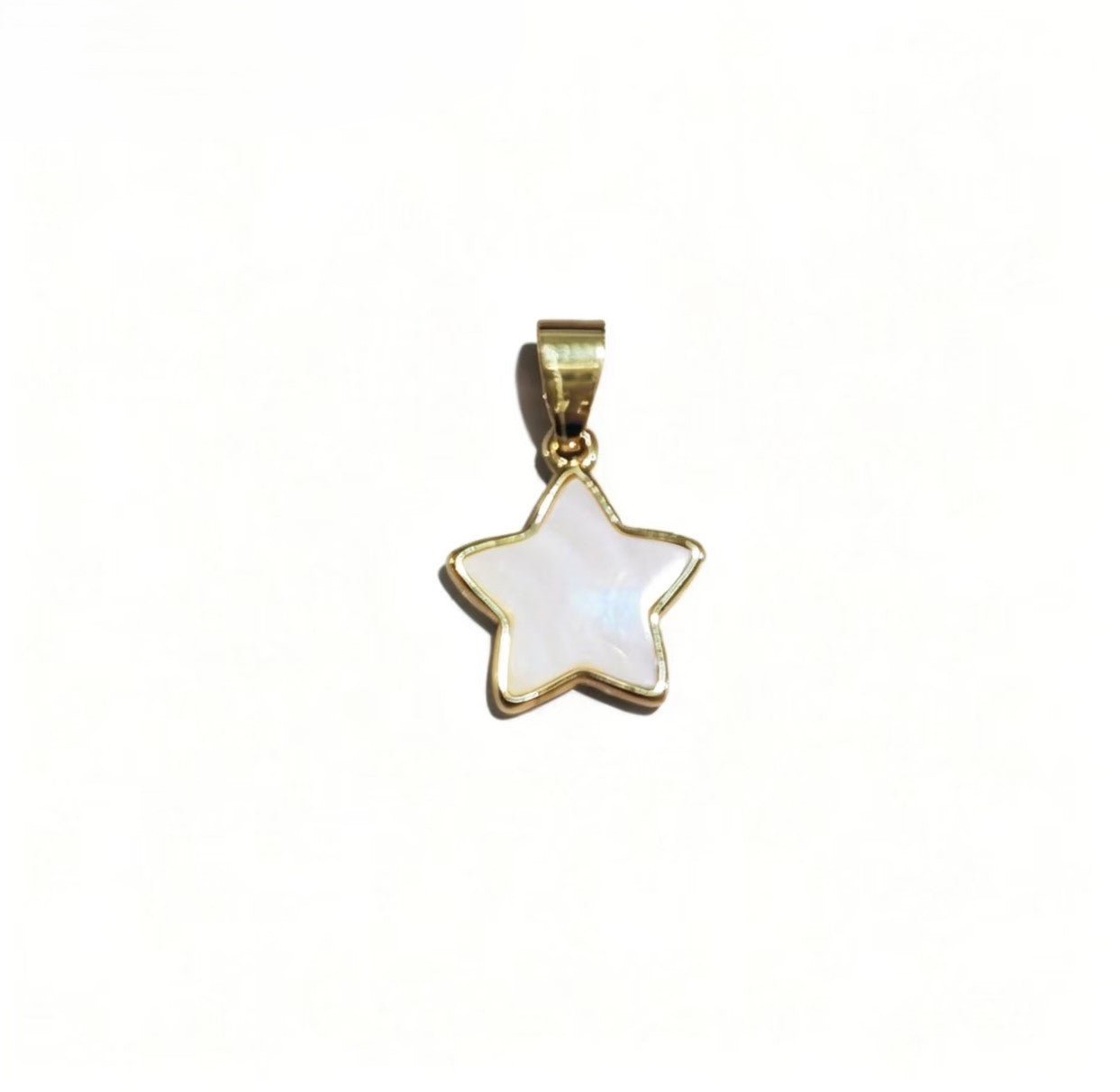 Starlight Pendants ✨ Golden for luck, Mother of Pearl for calm