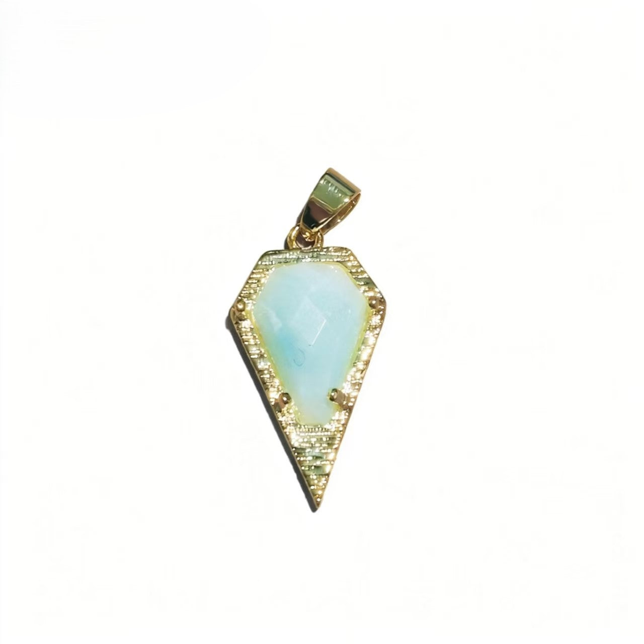 Healing Crystal Arrowhead Pendants, Multi-Stone Gemstone Charms for Necklaces & Bracelets