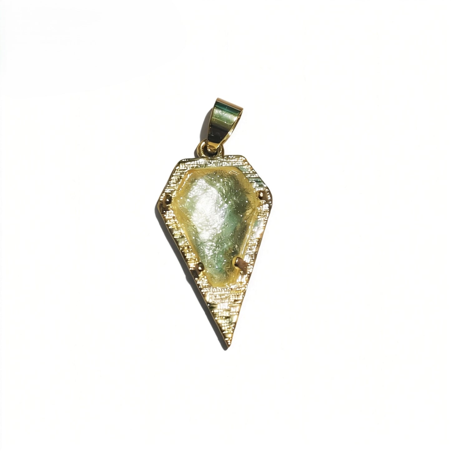 Healing Crystal Arrowhead Pendants, Multi-Stone Gemstone Charms for Necklaces & Bracelets