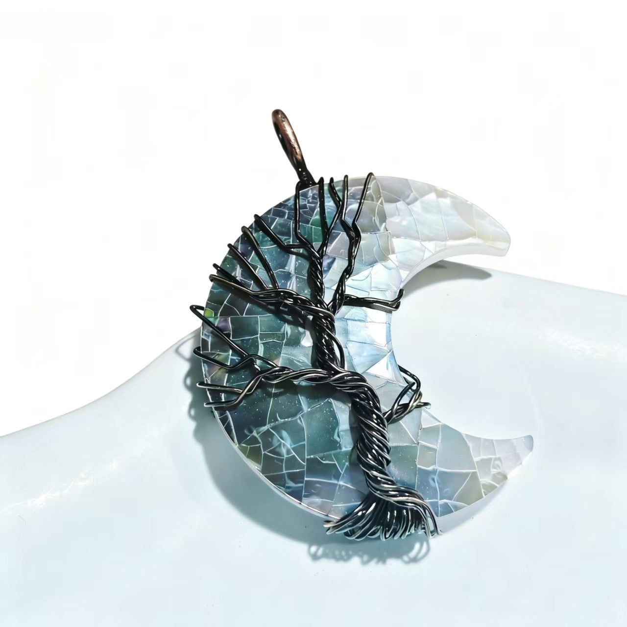 Grey Shell Pendants Design Necklace Personalized For Women Party Jewelry Gift