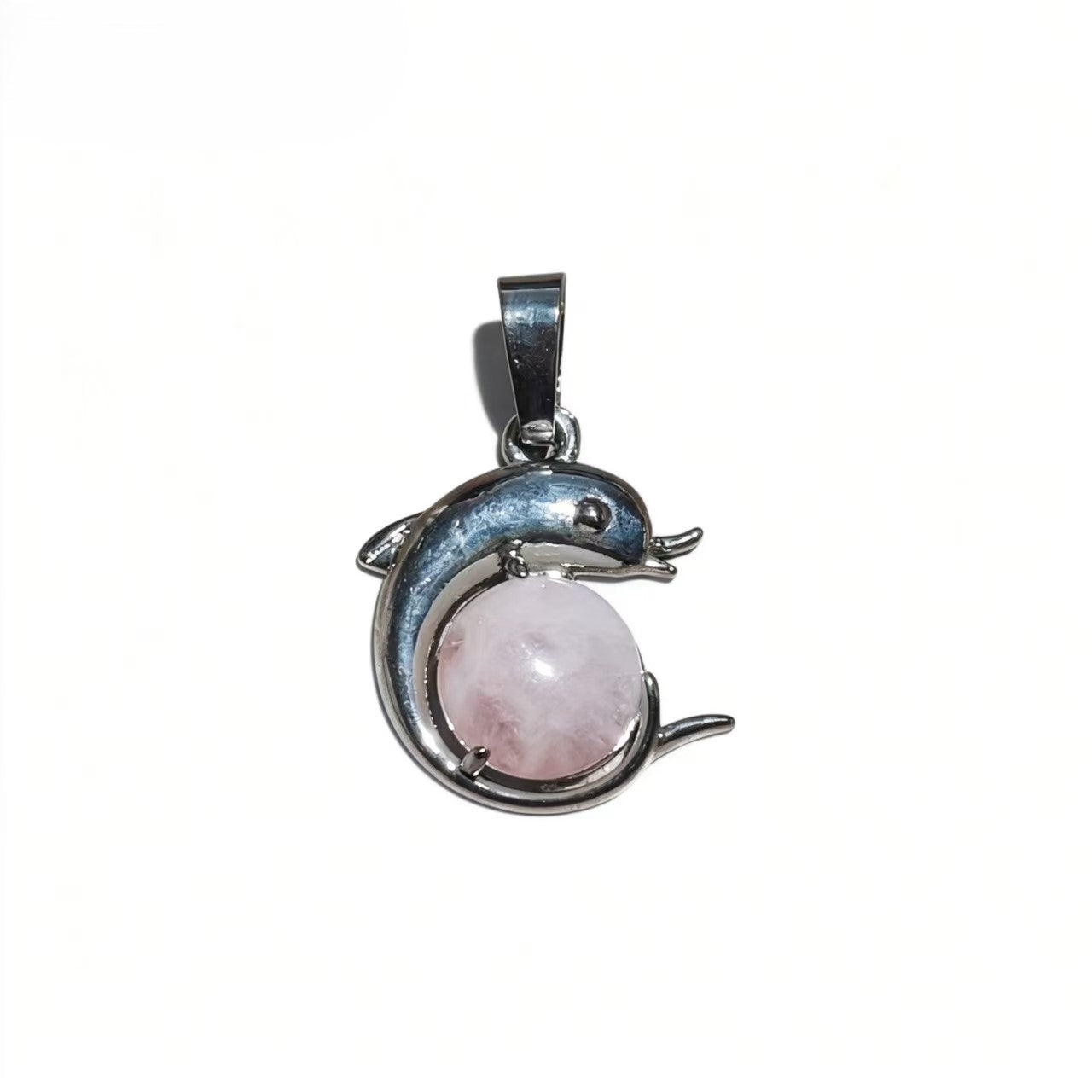 Healing Dolphin Pendants Silver Fashionable Women DIY Jewelry Accessory