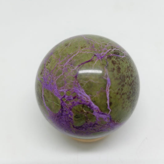 106.9g natural Atlantis sphere ornaments healing