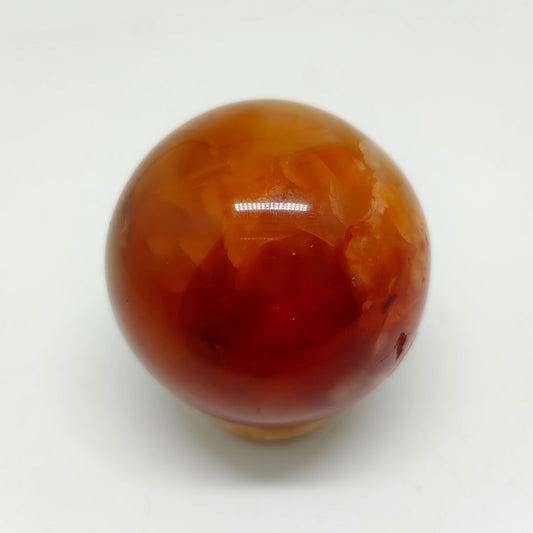 176.4g natural red agate sphere ornaments healing