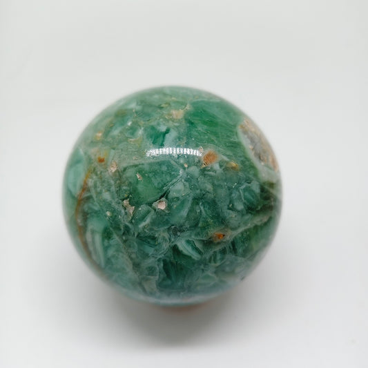 555.5g natural green quartz sphere ornaments healing