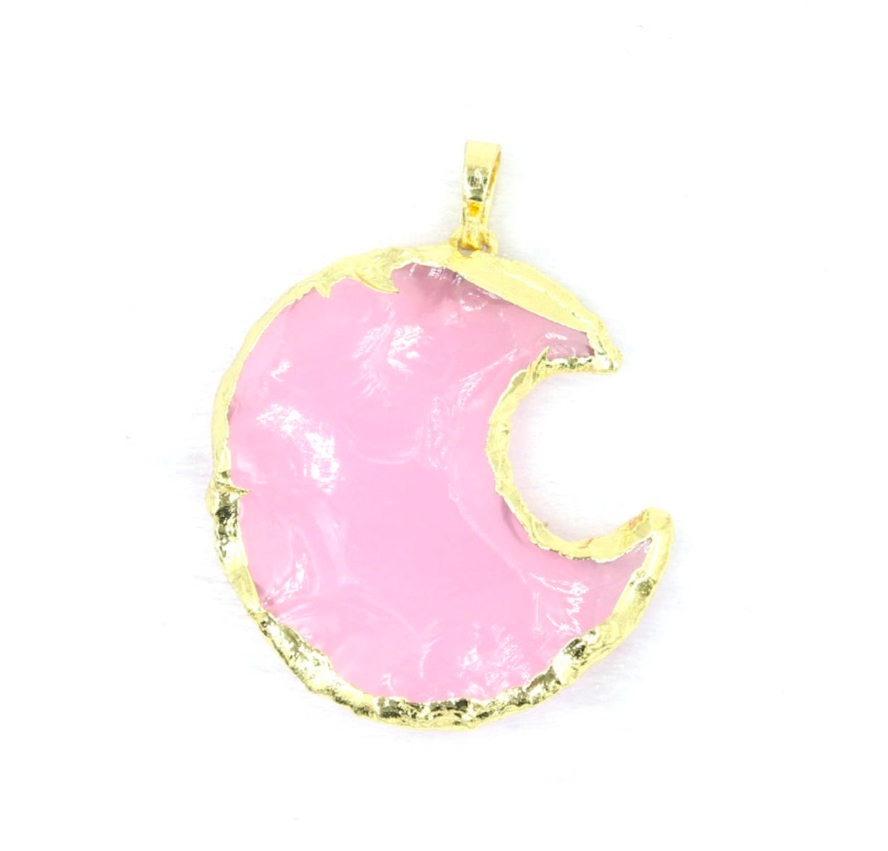 Mozambique powder crystal pendant