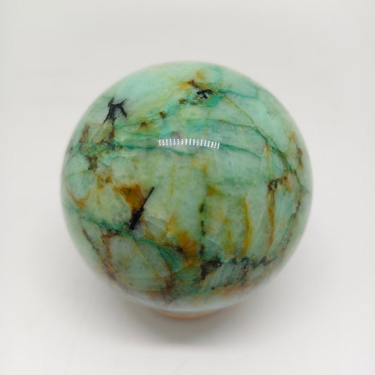 400g natural phoenix turquoise sphere ornaments healing