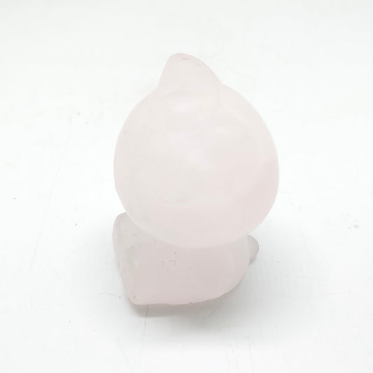 natural pink calcite HK carving ornaments healing 104.8g