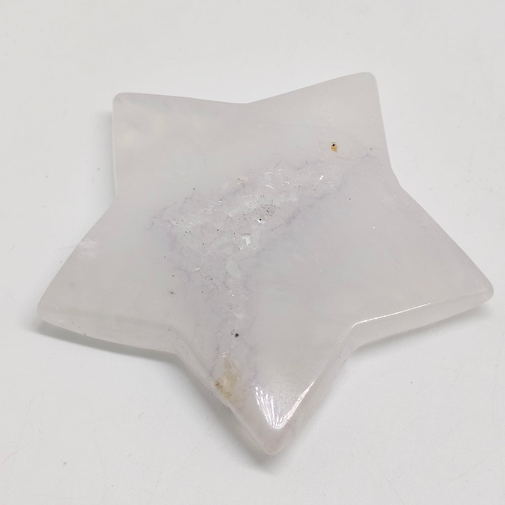 agate star carving ornaments healing 112.7g