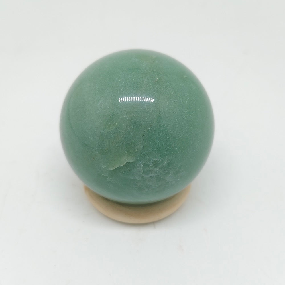 natural green aventurine sphere ornaments healing 170g