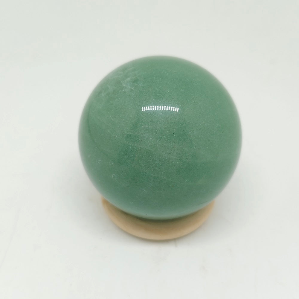 natural green aventurine sphere ornaments healing 170g