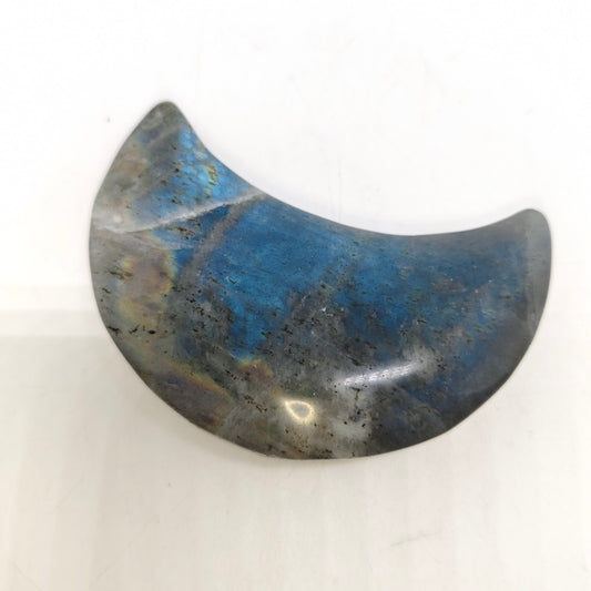 labradorite moon carving ornaments healing 95.5g