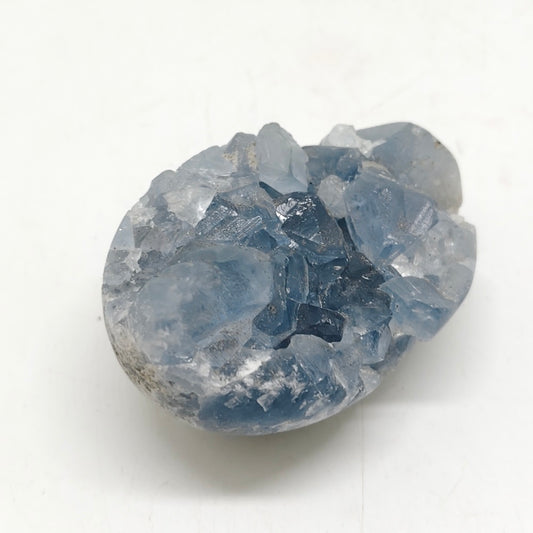 kyanite geode egg carving ornaments healing 228.4g