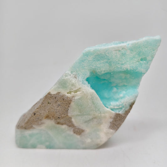 hemimorphite butterfly fiower carving ornaments healing 159.9g