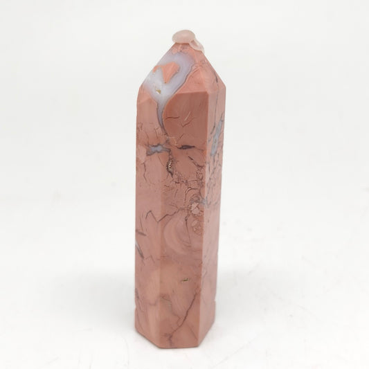 red agate tower ornaments healing 70.4g