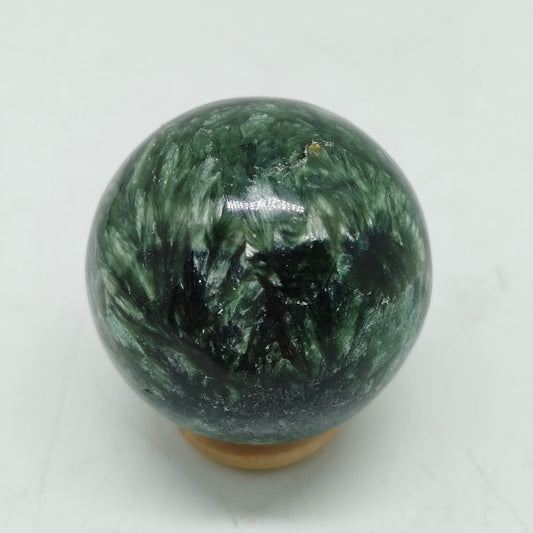 seraphinite sphere ornaments healing 56.8g