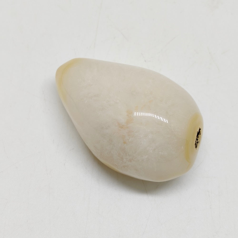 agate geode carving ornaments healing 87.3g