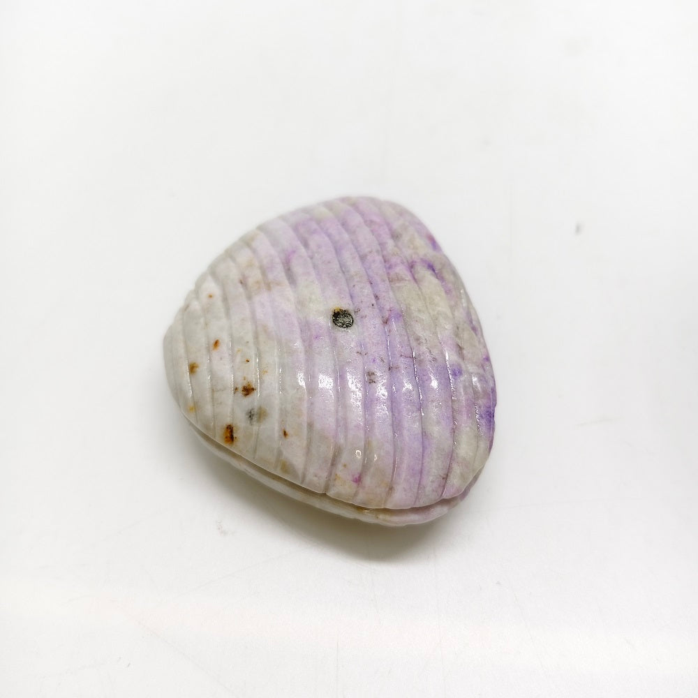purple sodalite shell carving ornaments healing 129.5g