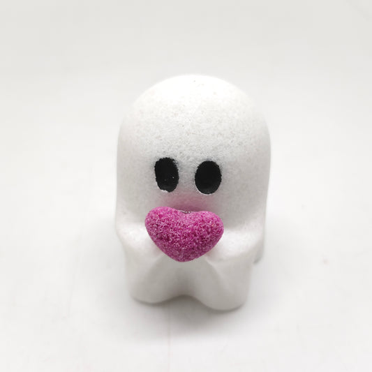 white marble ghost carving ornaments healing 213.7g